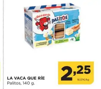 Alimerka LA VACA QUE RÍE Palitos oferta