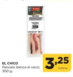 Alimerka EL CHICO Panceta ibérica al vacío oferta