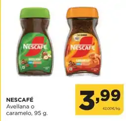 Alimerka NESCAFÉ Avellana o caramelo oferta