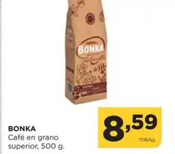 Alimerka BONKA Café en grano superior oferta