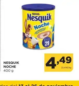 Alimerka NESQUIK NOCHE oferta