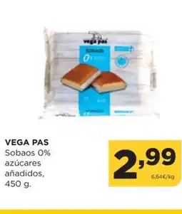 Alimerka VEGA PAS Sobaos 0% azúcares añadidos oferta