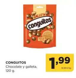 Alimerka CONGUITOS Chocolate y galleta oferta