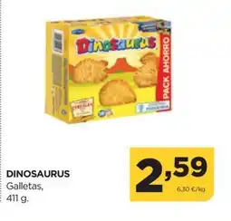 Alimerka DINOSAURUS Galletas oferta