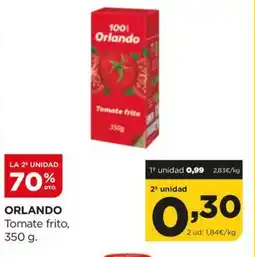 Alimerka ORLANDO Tomate frito oferta