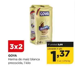 Alimerka GOYA Harina de maíz blanca oferta