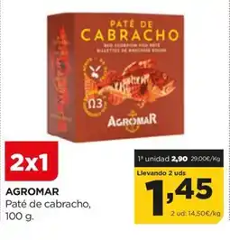 Alimerka AGROMAR Paté de cabracho oferta