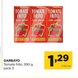 Alimerka GARBAYO Tomate frito oferta