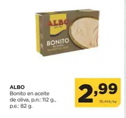 Alimerka ALBO Bonito en aceite de oliva oferta