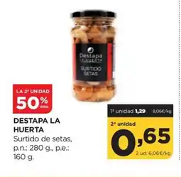 Alimerka DESTAPA LA HUERTA Surtido de setas oferta