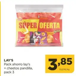 Alimerka LAY'S Pack ahorro + cheetos pandilla oferta
