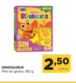 Alimerka DINOSAURUS Mini sin gluten oferta