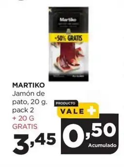 Alimerka MARTIKO Jamón de pato oferta