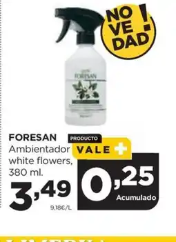 Alimerka FORESAN PRODUCTO Ambientador white flowers oferta