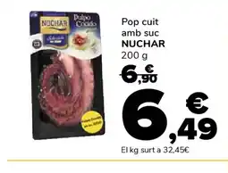 Supeco NUCHAR Pop cuit amb suc oferta