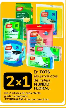 Supeco MUNDO FLORAL En TOTS els productes de neteja oferta