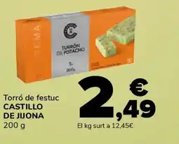 Supeco CASTILLO DE JIJONA Torró de festuc oferta