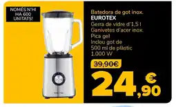 Supeco EUROTEX Batedora de got inox. oferta