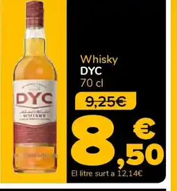 Supeco DYC Whisky oferta