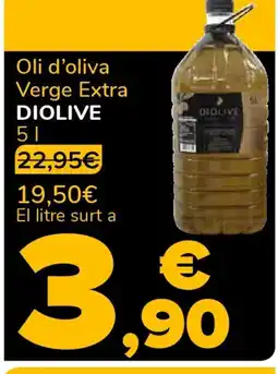 Supeco DIOLIVE Oli d'oliva Verge Extra oferta