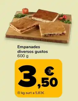 Supeco Empanades diversos gustos oferta