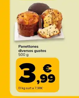 Supeco Panettones diversos gustos oferta