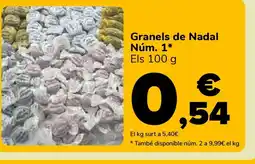 Supeco Granels de Nadal Núm. 1 oferta