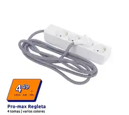Action Pro-max Regleta oferta