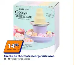 Action GEORGE WILKINSON Fuente de chocolate oferta