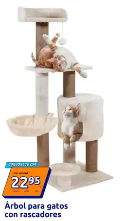 Action Árbol para gatos con rascadores oferta