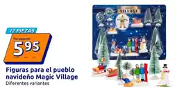 Action Figuras para el pueblo navideño Magic Village oferta