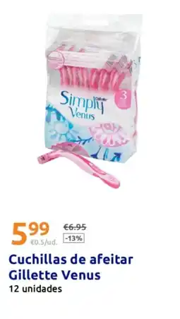 Action Cuchillas de afeitar Gillette Venus oferta
