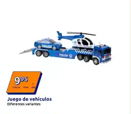 Action Juego de vehículos oferta