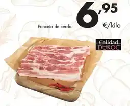 Supermercados Lupa Panceta de cerdo oferta