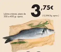 Supermercados Lupa Lubina crianza oferta