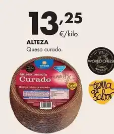 Supermercados Lupa Alteza - queso curado oferta