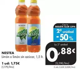 Supermercados Lupa Nestea - limón o limón sin azucar oferta