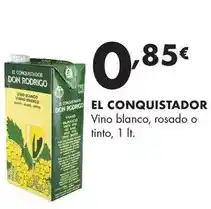 Supermercados Lupa El conquistador - vino blanco, rosado o tinto oferta