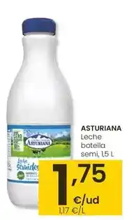 Eroski Asturiana - leche semi oferta