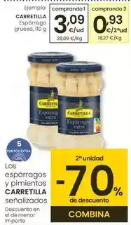 Eroski Carretilla - esparrago grueso oferta