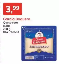 Suma Supermercados García baquero - queso semi cuna oferta