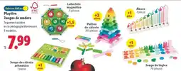 Lidl Playtive - juegos de madera oferta