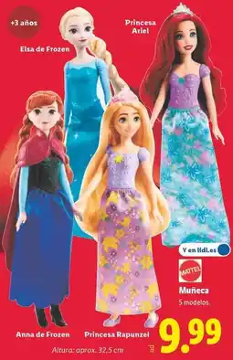 Lidl Mattel - muñeca oferta