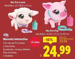 Lidl Little live pets - mascota interactiva oferta