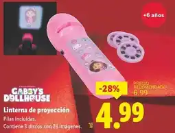 Lidl Gabby's dollhouse - linterna de proyección oferta