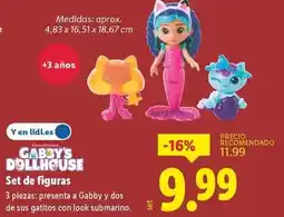 Lidl Gabby's dollhouse - set de figuras oferta