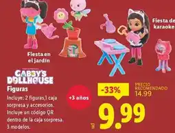 Lidl Gabby's dollhouse - figuras oferta