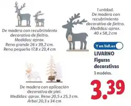 Lidl Livarno - figuras decorativas oferta