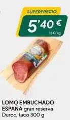 Masymas Duroc - lomo embuchado espana oferta