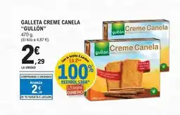 E.Leclerc Gullón - galleta creme canela oferta